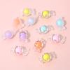 17x9mm 50pcs Acrylic Plastic Candy Shape Beads for DIY Jewelry Craft Making