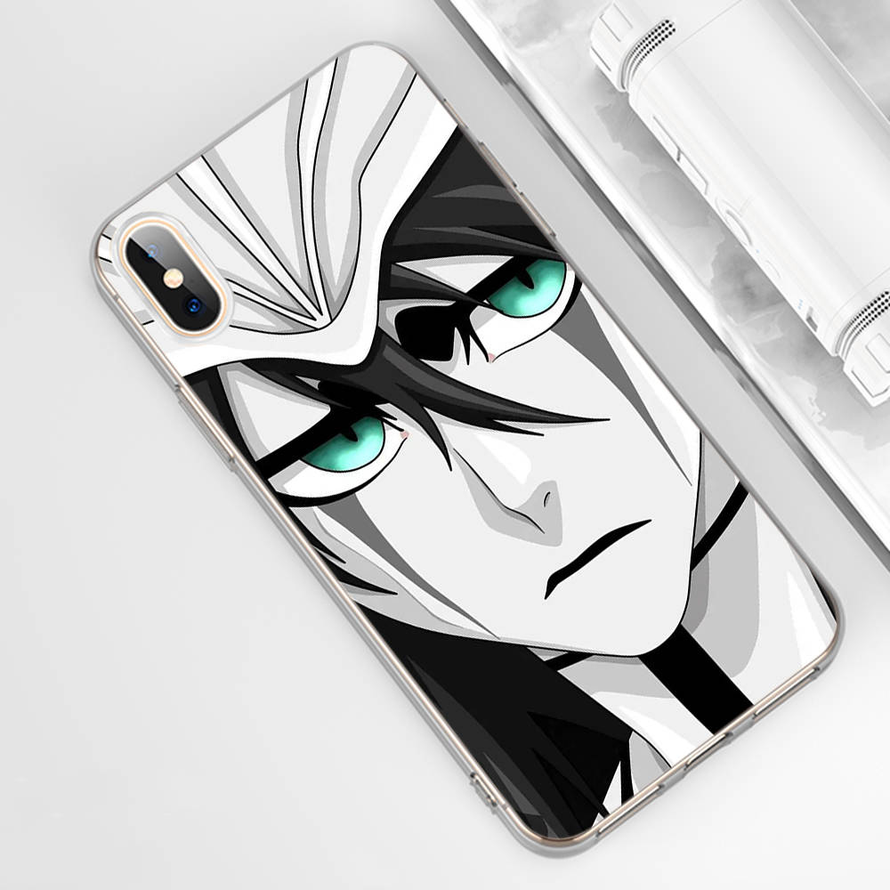 Чехол DT26 Bleach для Samsung A04 A14 A23 A34 A54 M23 M33 M52 M53 Realme 10 9 C30S C35 C55 VIVO Y02S Y21 Y33S Y51 X80 Pro Прозрачный чехол