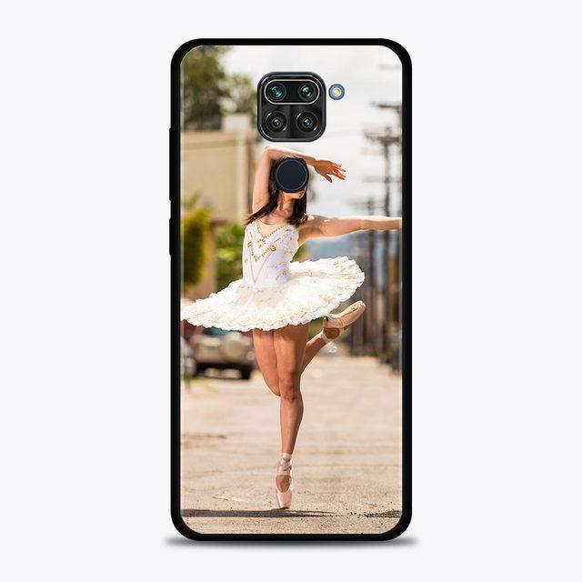 Case For Xiaomi Redmi Note 11 9 8 10 Pro 9s 8t 7 10pro Max Cover For Redmi 11 9 9c 9a 8 8a 7 7a Dance Girl Ballerina Ballet