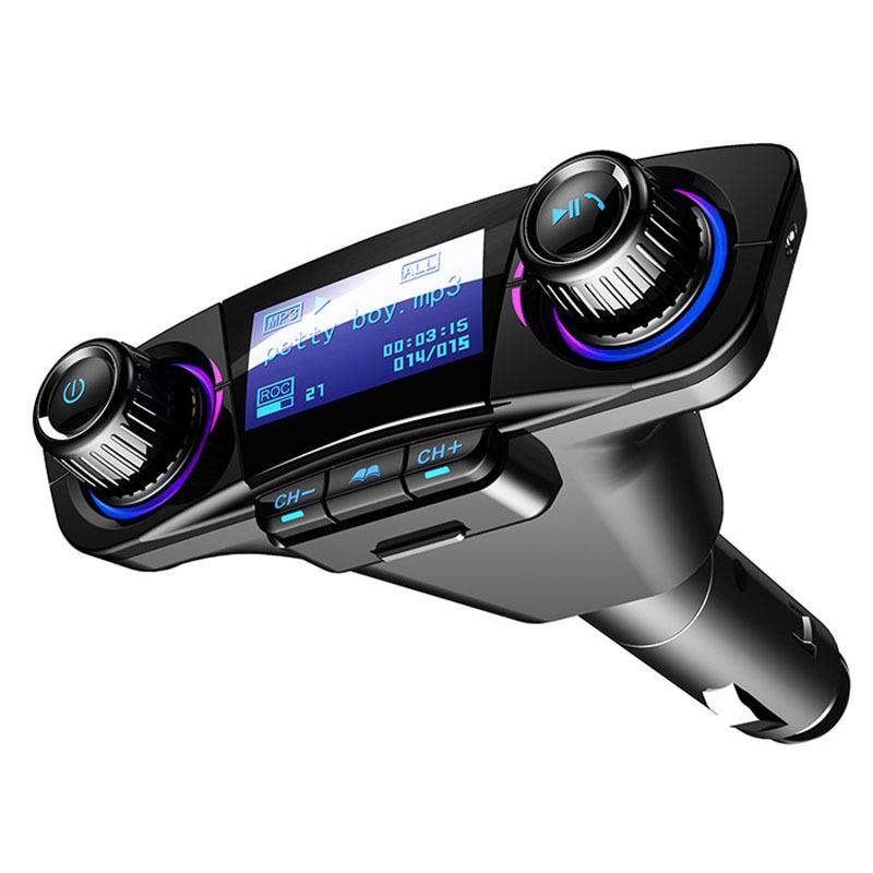 FM Transmitter Aux Modulator Bluetooth Handsfree Car Kit Car Audio MP3 Player