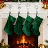 Подставка для рождественского чулка Металлический держатель для чулка на камин Снежинка Олень Дерево Санта Подставка для камина для подвешивания украшений Гирлянды Венки