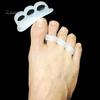 Puntos 1 пара 3 отверстия для разделителей пальцев ног Hallux Valgus ортез выпрямление стопы инструмент для ухода за ногами