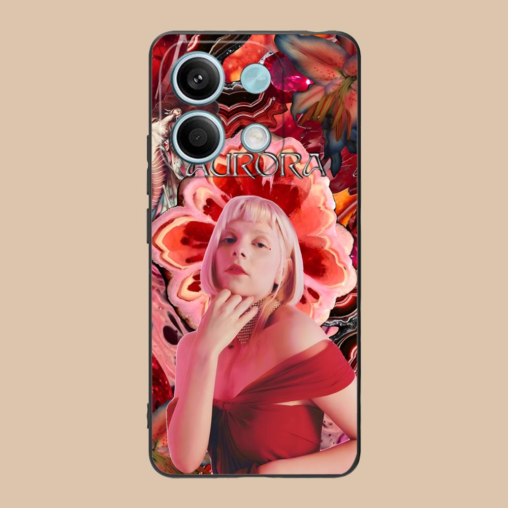 Aurora Aksnes Matte TPU Mobile Phone Case for POCO M7 M6 M5 M4 M3 X7 X6 X5 X4 X3 Pro GT 5G Colorful Printing Cover