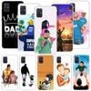 Чехол для телефона "Папа и девочка/мальчик" для Samsung Galaxy A52 A32 A22 A12 A02S A50S A30S A51 A31 AA71 Note 20 Ultra 10 S10 Plus Galaxy