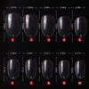 500pcs Instant Soft Gel Nail Tips Sculpted Coffin Stiletto Full Cover Press On Nail Tips Soak Off Salon Custom Nails