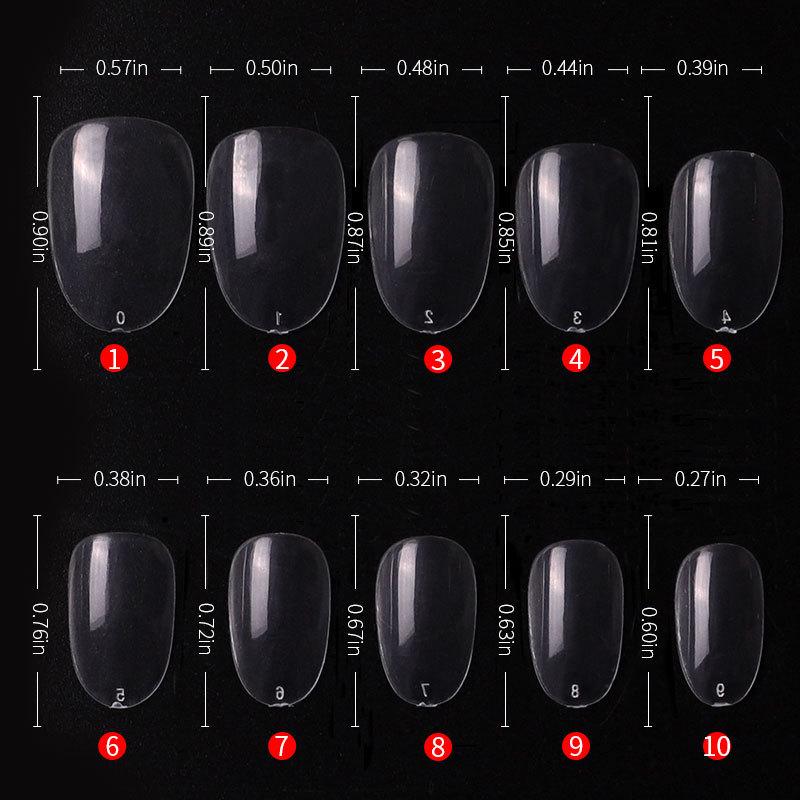 500pcs Instant Soft Gel Nail Tips Sculpted Coffin Stiletto Full Cover Press On Nail Tips Soak Off Salon Custom Nails