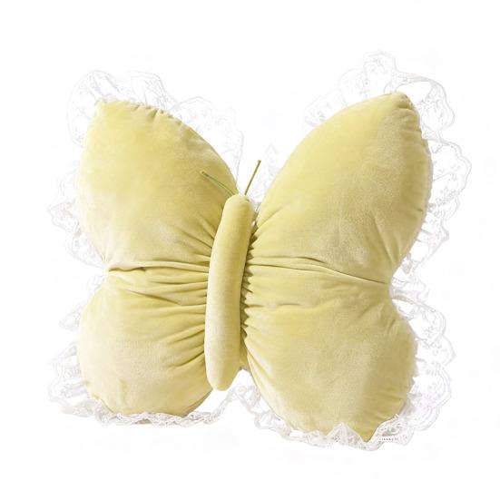 Подушка-бабочка, мягкая подушка-бабочка с кружевной оборкой, декоративная подушка для дивана, для дома, гостиной, спальни