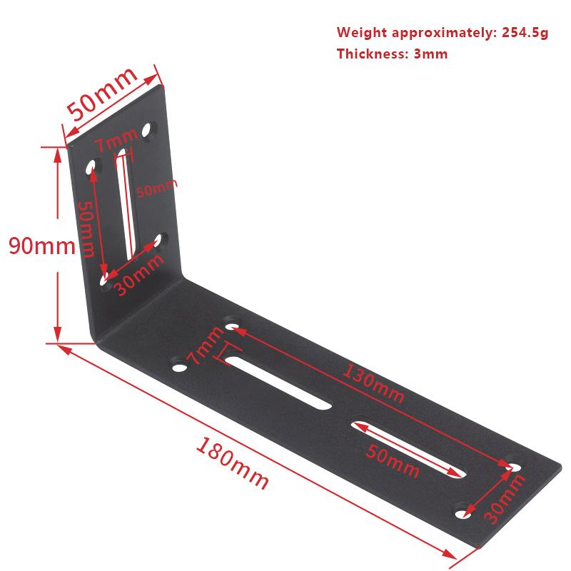 Угловой кронштейн из нержавеющей стали 90 градусов, угловые кронштейны, соединительный кронштейн, крепеж для мебели, дверей, шкафов, экранов, стен