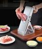 Manual Vegetable Cutter Kitchen Lever Grater Lemon Slicer Thick and Fine Chopped Meat Slicer