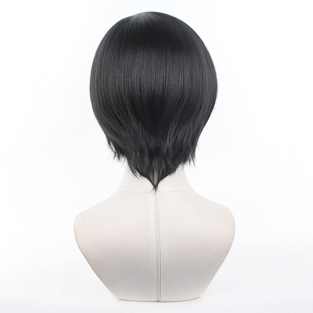 LVMEY Anime Character Cosplay Costume Wig for Comic Market Cultural and School Festivals Wig, Accessory, Disguise, Heat-Resistant Events, Halloween,