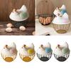1Pc Storage Basket Countertop Egg Storage Basket Kitchen Chopstick Cylinder Organizer Modern Simple Multi-Color