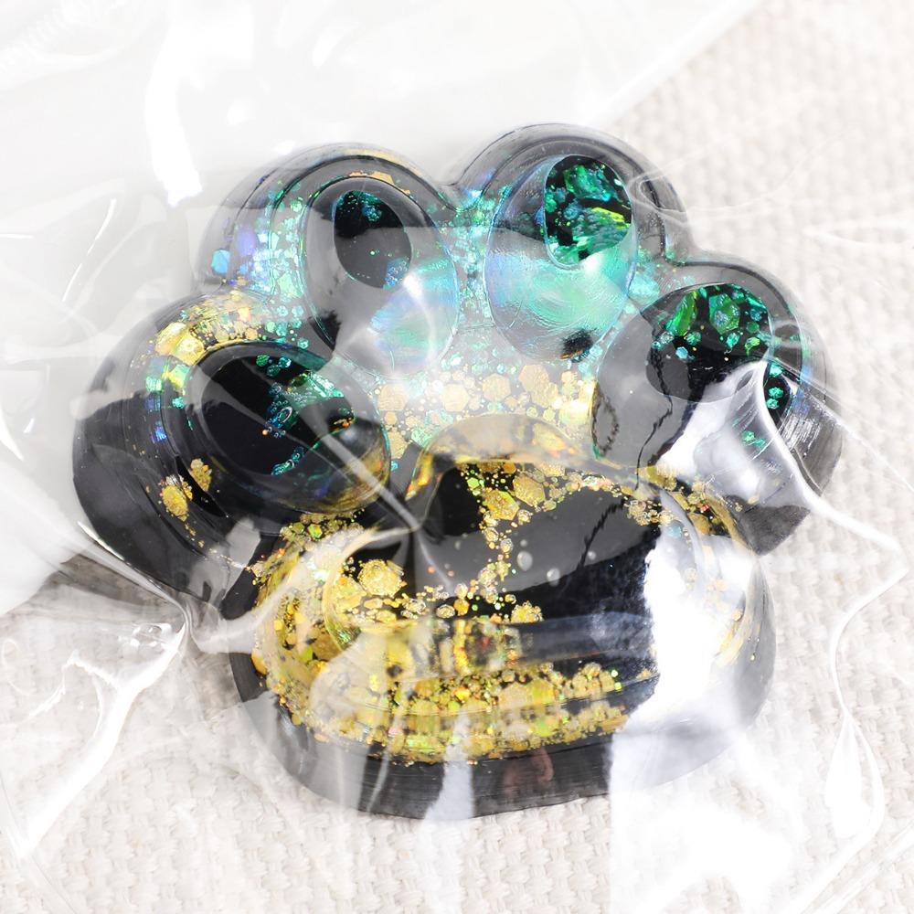 Мнущая лапка кошки Игрушка-антистресс Блингблинг Медленно восстанавливающаяся лапка кошки Игрушка для сжимания лапки кошки Дети