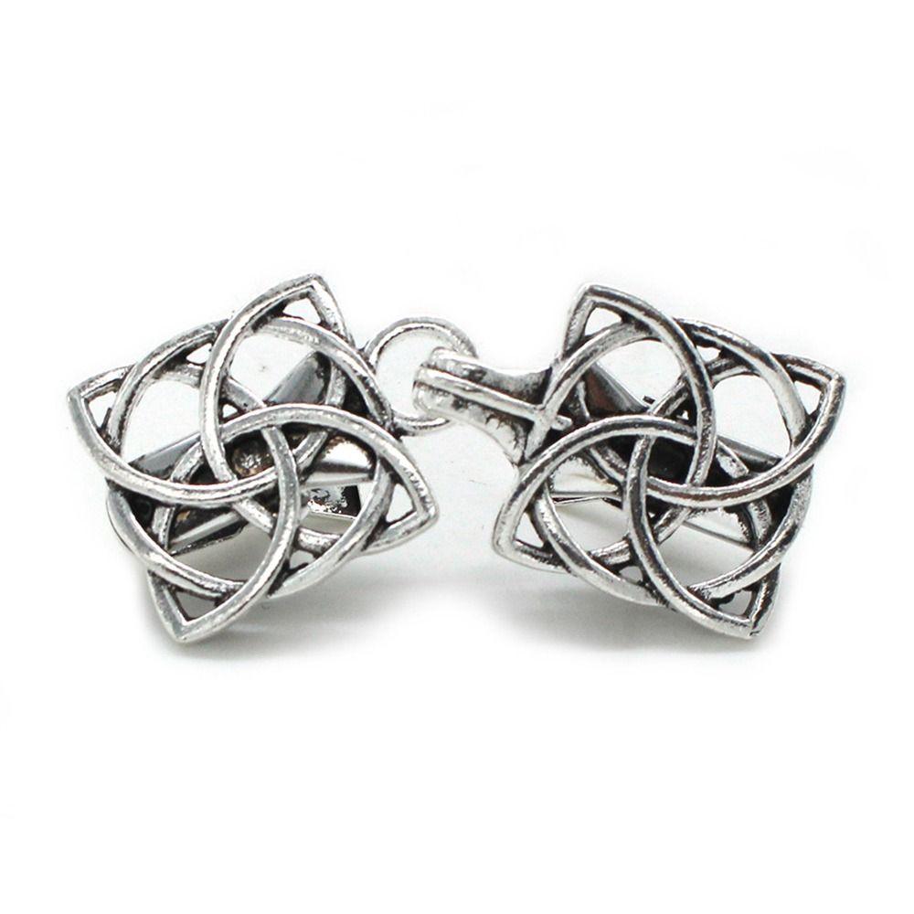 Multifunctional Clip Cardigan Clip Silver Color Sweater Blouse Pin New Design Shawl Brooch