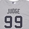 Nike X MLB New York Yankees Classic Letter Print Comfortable Casual Short Sleeve Shirt Kids Tops Gray 3Z3B7ZWBA-JUDGE