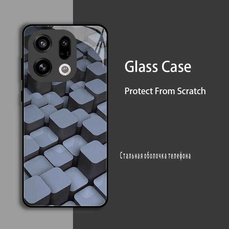 Для OPPO Find X9 X 9 Pro Чехол Крышка Чехол из закаленного стекла Жесткий Противоударный Чехол-бампер для OPPO Find X8S X8 Ultra Защитный чехол