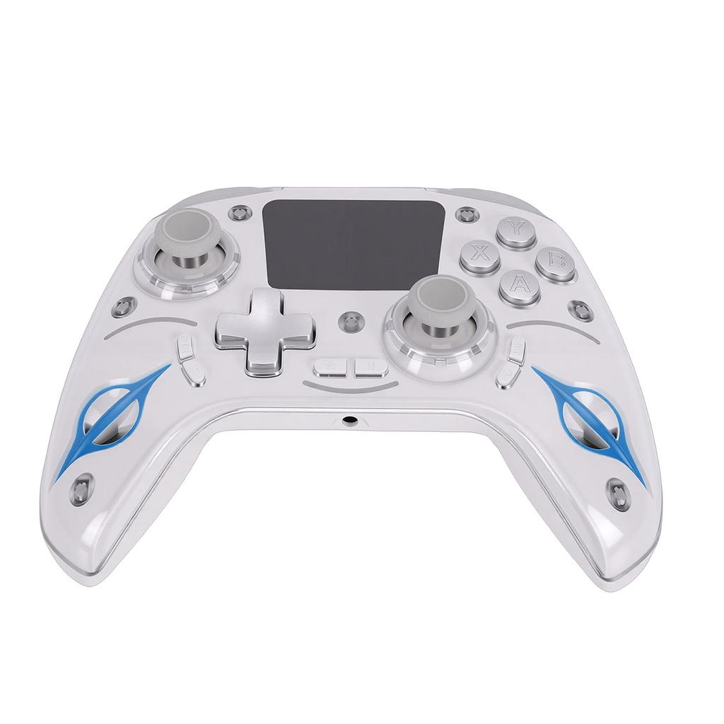 Interactive Screen Wireless Controller for PC Game Hall Effect Joystick and Trigger RGB Lighting Customizable Buttons