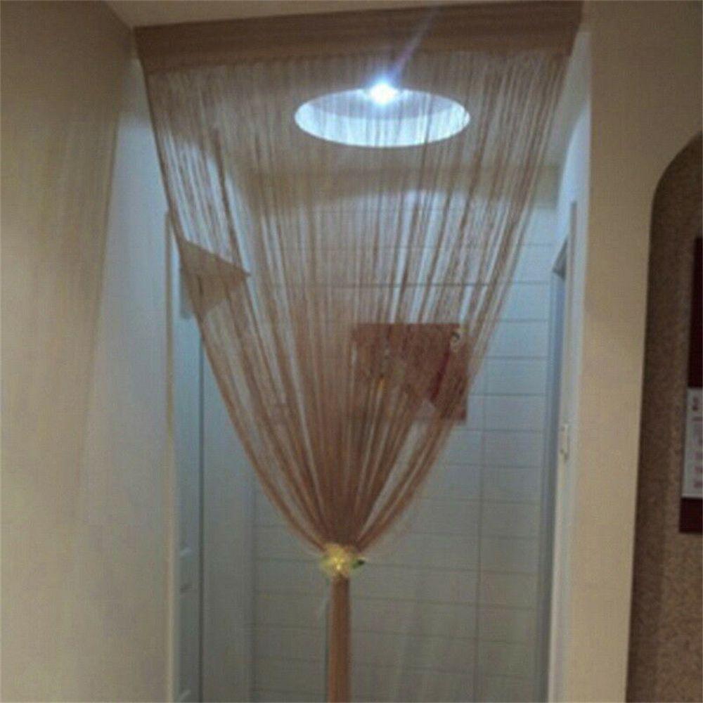 Шторы для окон, сетчатая панель с кисточками, дверная сетка от насекомых, занавеска-шнурок, подвесные шторы с бусинами