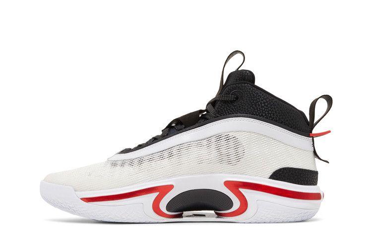 Men's Sneakers Jordan 36 PF Psychic Energy (White Sole) White/Black/University Red