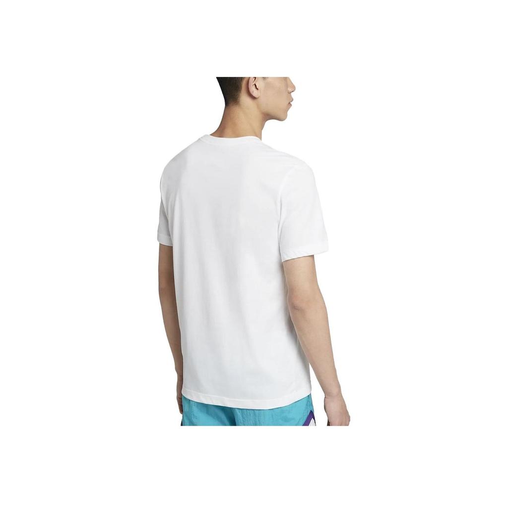 Nike Basketball Crew Neck Short Sleeve T-Shirt Men Tops White CI9847-100