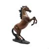 Resin Standing Horse Sculpture Animal Lifelike Crafts Desktop Figurine Handmade