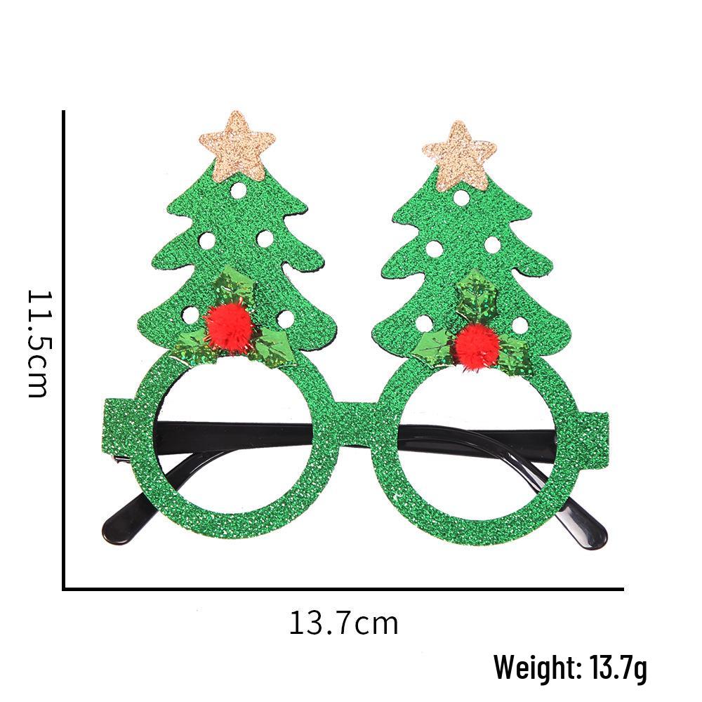 Christmas Party Eyeglass Frames: Santa, Snowman & Antler Designs for Kids