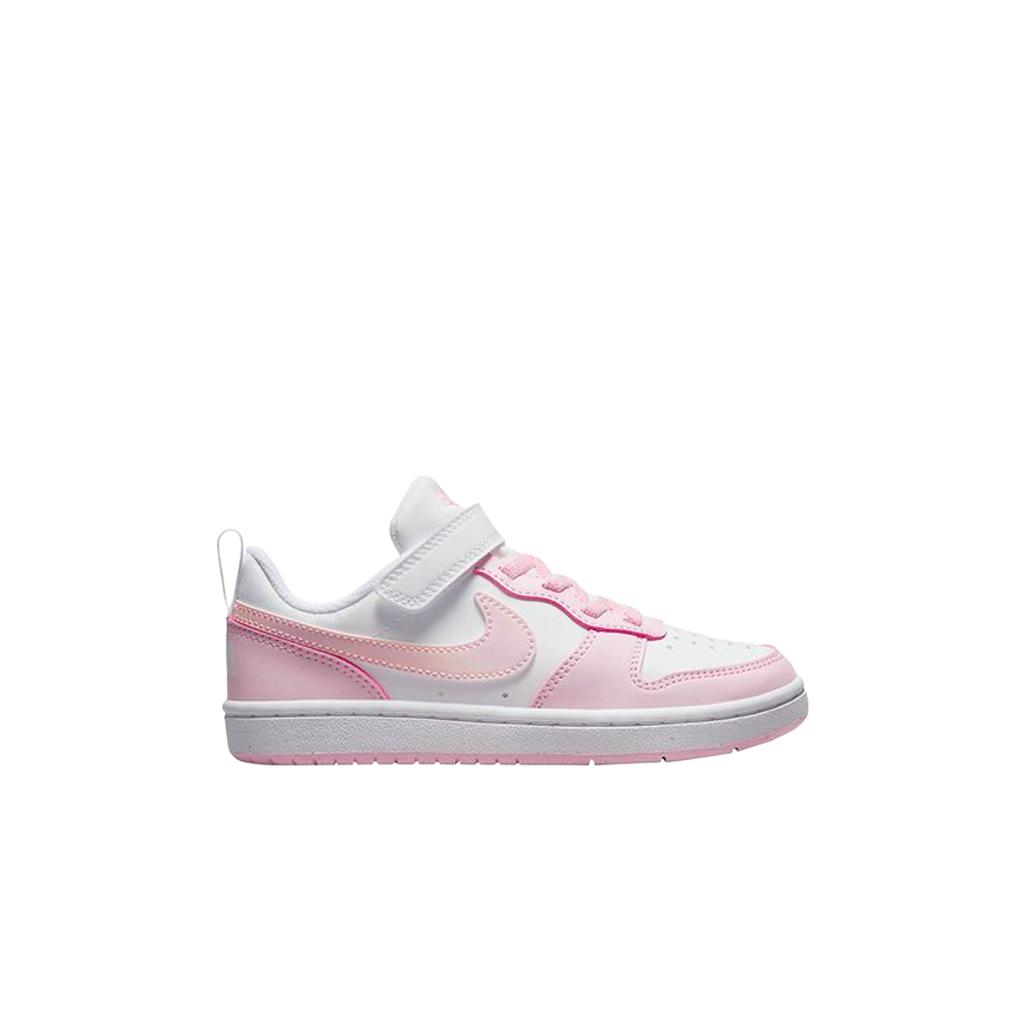 (ps) Nike Court Borough Low Recraft White Pink Foam