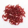MUQZI Sports Accessory 50Pcs Artificial Lifelike Worms Fishing Lures Baits Maggots Tackle Accessories