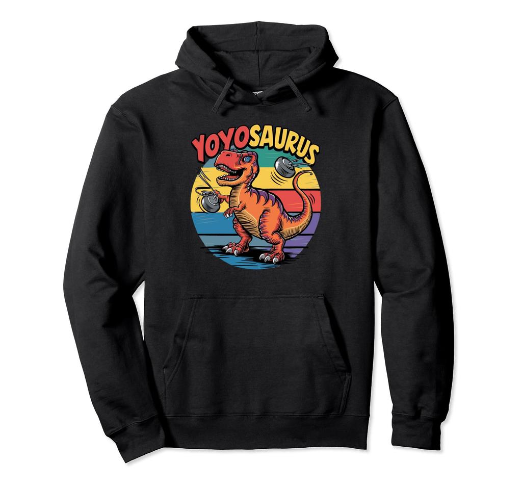 Yoyosaurus Funny Yoyo Dinosaur Yoyoyosaurus Hoodie