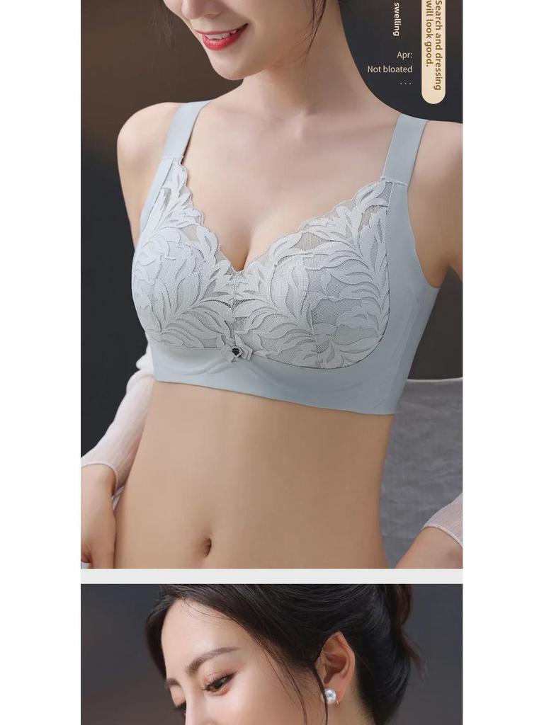 Женские ультратонкие бюстгальтеры с полной чашкой больших размеров: Утягивающая, собирающая, антипровисающая поддержка для большой груди