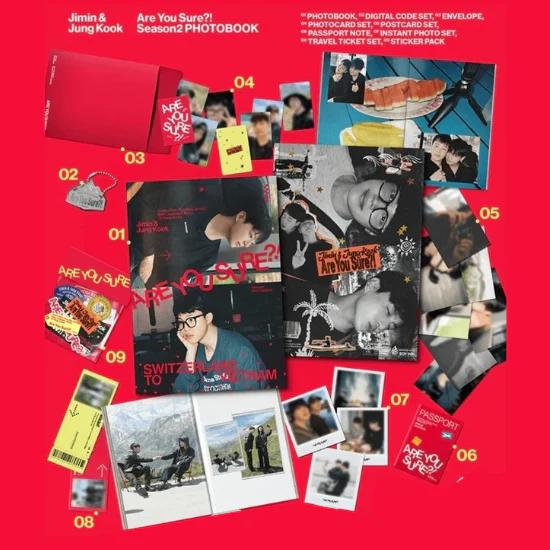 BTS Чимин x Чонгук, вы уверены?! ФОТОКНИГА Сезон 2