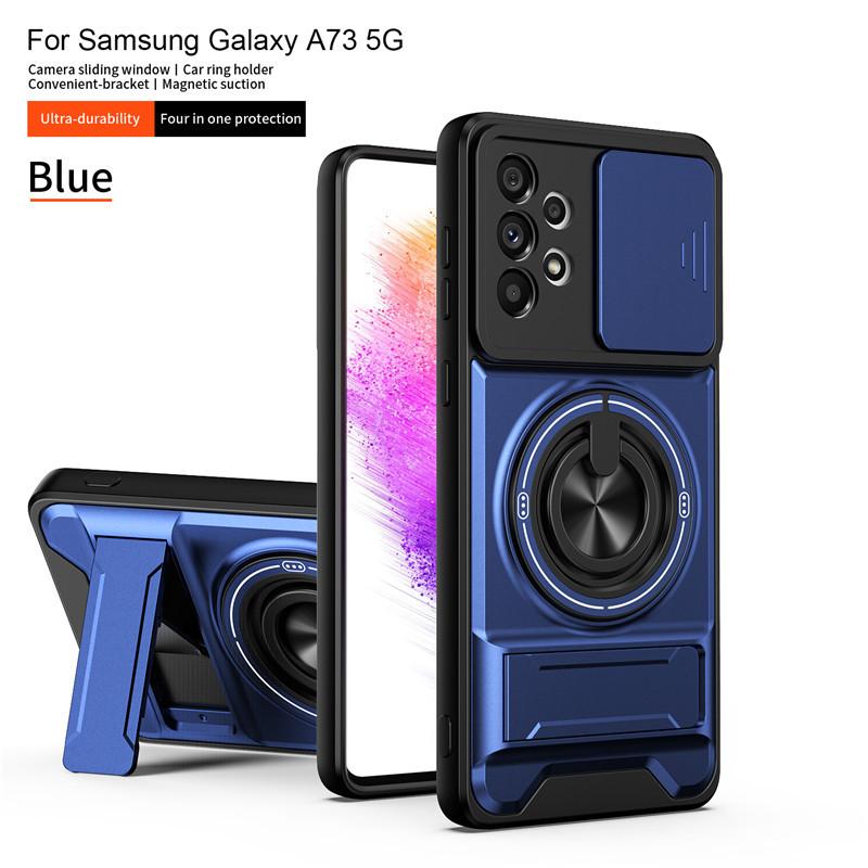 Подходит для Samsung S25FE Shunjia раздвижное окно защитный чехол для телефона S26 Ultra кольцо-подставка противоударная защитная крышка