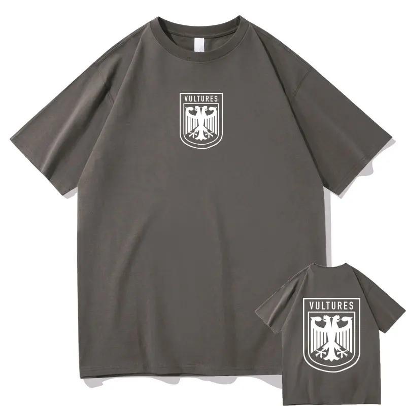 Рэпер Канье Уэст Vultures Новый музыкальный альбом принт футболка унисекс унисекс хип-хоп большой размер короткий рукав унисекс мода повседневные футболки унисекс