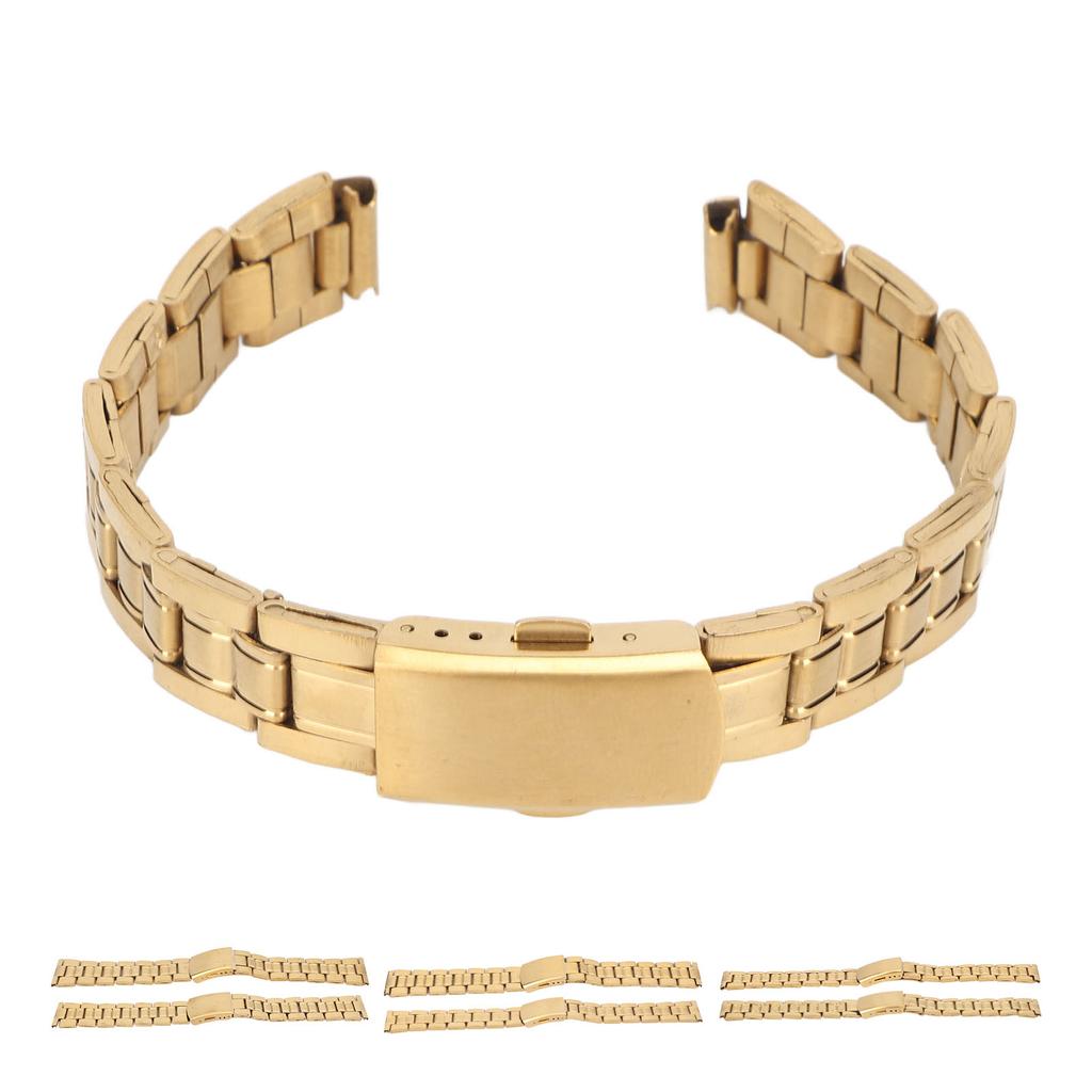 Ремешок для часов из нержавеющей стали, быстросъемный двойной замок, сменная пряжка, металлический ремешок для часов для M