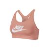 Swoosh Futura Medium Support Fitness Logo Sports Bra Women Sports Bra Quartz-Pink CN5263-606