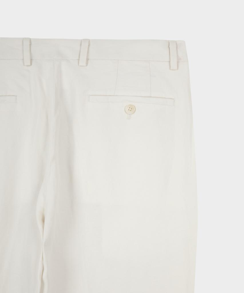 Брюки BROOKS BROTHERS из льна и хлопка (слоновая кость) (Bbpcmm7792Bfm)