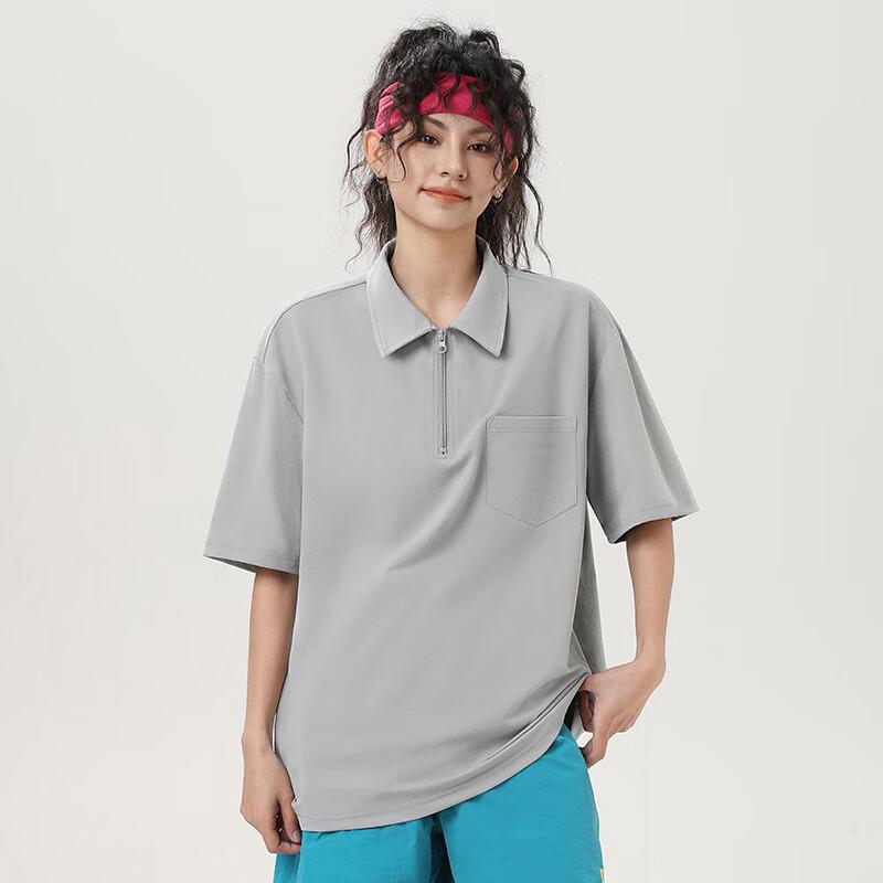 Warrior Мужская быстросохнущая футболка-поло с полумолнией