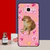 Чехол Doge Dog Cheems Meme для Samsung Galaxy J7 J5 J3 J1 A3 A5 2017 2016 J4 J6 Plus A6 A7 A8 A9 2018 задняя крышка