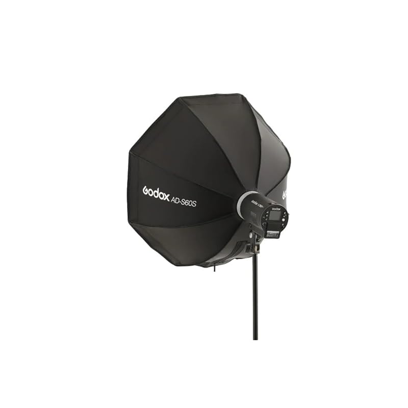[Авторизованный японский дистрибьютор] Godox AD-S60S ADS60S портативный софтбокс 60 см 23,6 дюйма крепление Godox [ML60iiBi/ML60/ML60bi/AD300pro/AD400pro]