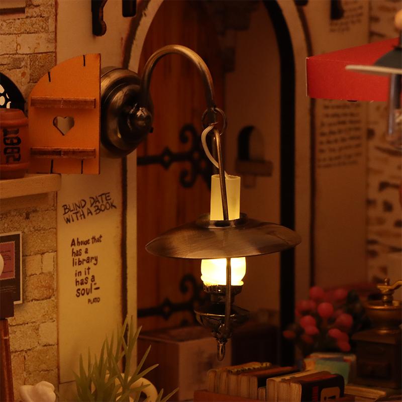 1:12 светодиодных ламп для кукольного домика, винтажная керосиновая лампа, настенная лампа, модель мебели для кукольного домика, освещение, украшения, аксессуары для кукольного домика