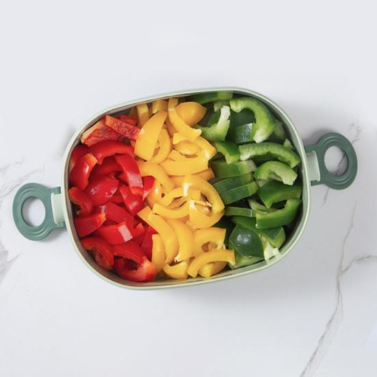 Герметичный ланч-бокс Bento 1400 мл/2000 мл с вилкой, штабелируемый многоразовый для детей и взрослых, микроволновая печь, сейф для посудомоечной машины и морозильной камеры