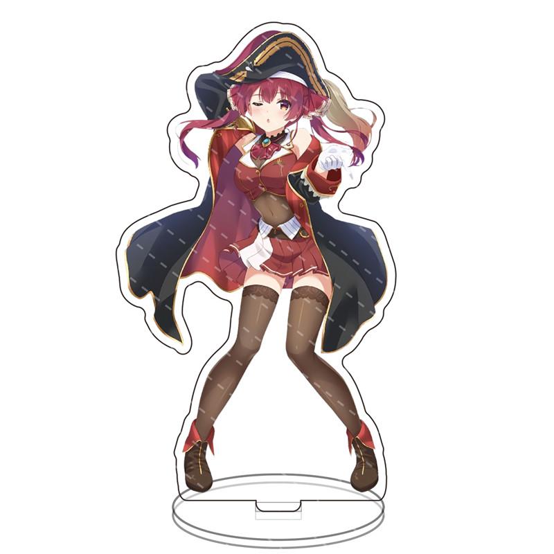 Японское аниме Hololive Vtuber, акриловые сумки Usada Pekora Uruha Rushia Hosimati Suisei Inugami Korone, сумки-подставки, модель, фигурка