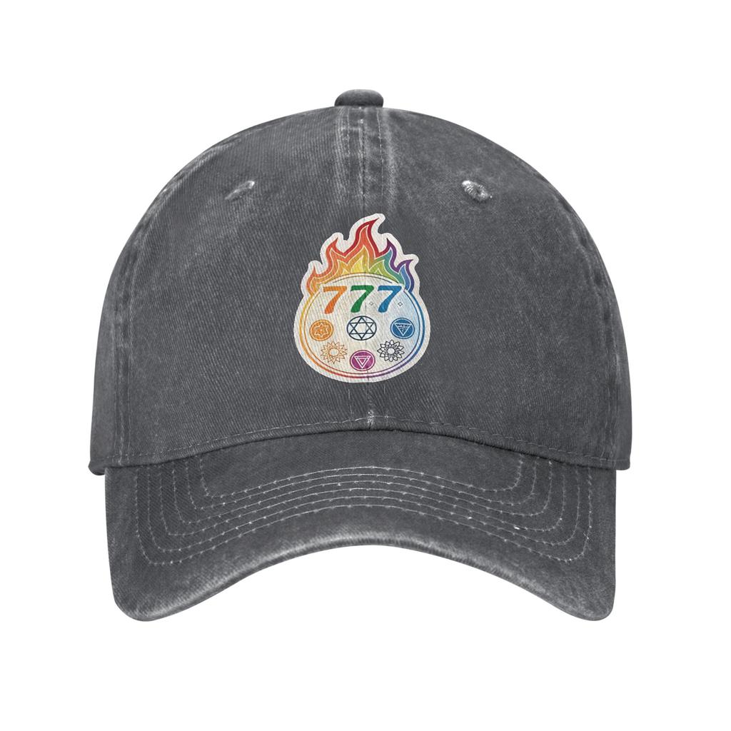 Lucky number witch chakra Baseball Cap Unisex Hats Women Visor Protection Snapback  Lucky Caps
