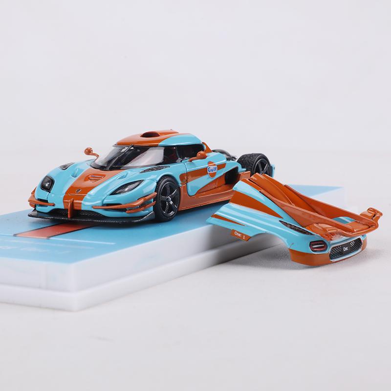 MJ 1:64 One:1 Gulf Diecast Model Car Limited Edition 999