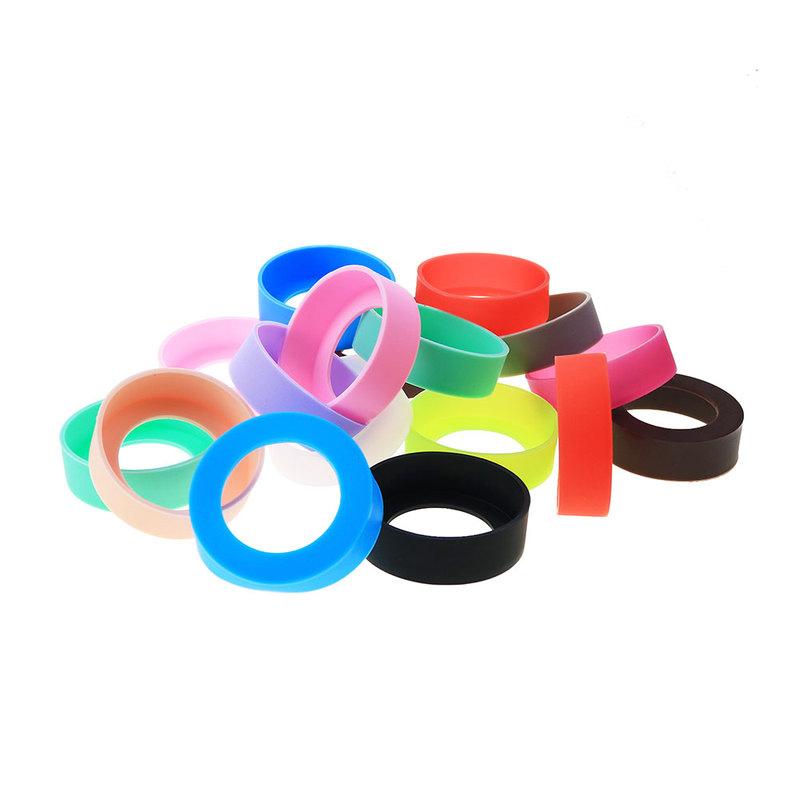 Silicone World 60mm Silicone cup bottom cover Coaster Sleeve Water Cup Cover Sheath Cup Bottom Ring Wear-resistant Bottom Cover