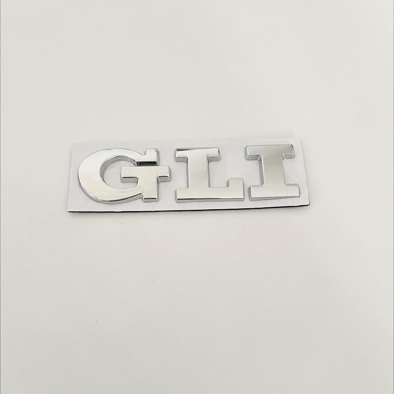OPQ1 2026 Hot VOLKSWAGEN 3D Metal Car Letters Rear Trunk Front Grill GLI Logo Badge For Golf Bora VW Jetta MK4 MK5 MK6 MK7 GLI Emblem