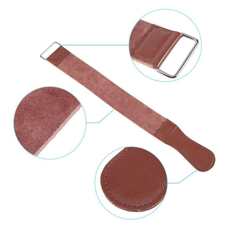 Useful Men 1PC Leather Strop For Shaving Straight Razor Blade Cloth Scraper Cloth Convenient High Quality Hair Care Tools