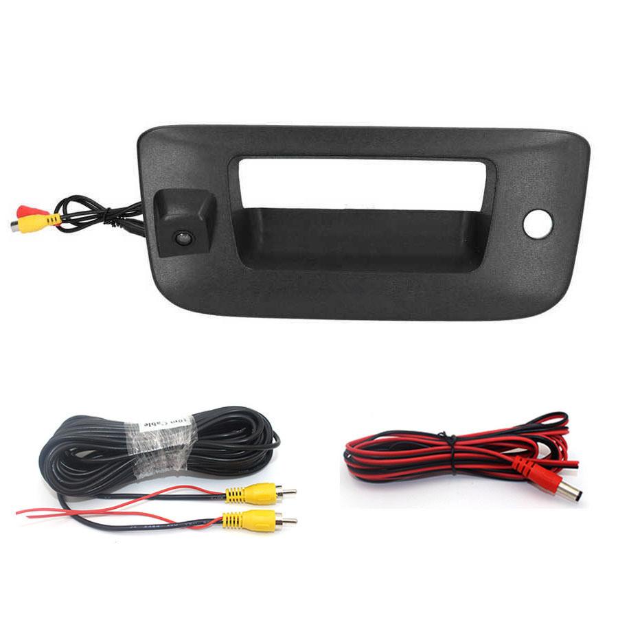 Car Parking Camera Rearview Reverse Handle Tailgate Backup Camera For CHEVY SILV
