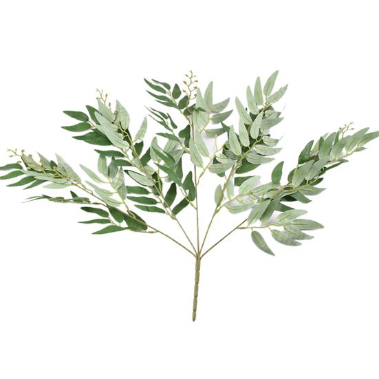 Искусственное растение, современное, не увядающее, устойчивое к ультрафиолетовому излучению, свадебная зелень, стебли, искусственный букет, декор для вечеринки