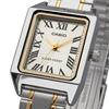 CASIO Standard Quartz Women's Watch LTP-V007SG-9B Silver and Gold Metal Band Overseas Model
