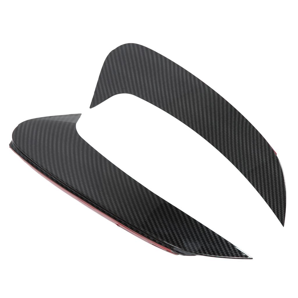 2pcs Carbon Fiber Style Rear Bumper Air Vent Trim Replacement for Mercedes Benz GLE Class W167 AMGLine V167 GLE350